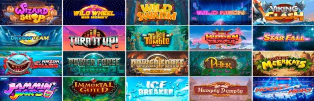 Push Gaming Software &ndash; Liste der Spielautomaten.