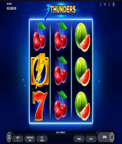 Jetzt kostenlos in 3 Thunders Online Slot von Endorphina spielen