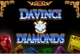 Da Vinci Diamonds Slot Logo