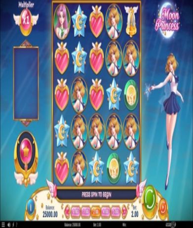 Jetzt kostenlos in Spiele Moon Princess als Demo von Play'n GO spielen