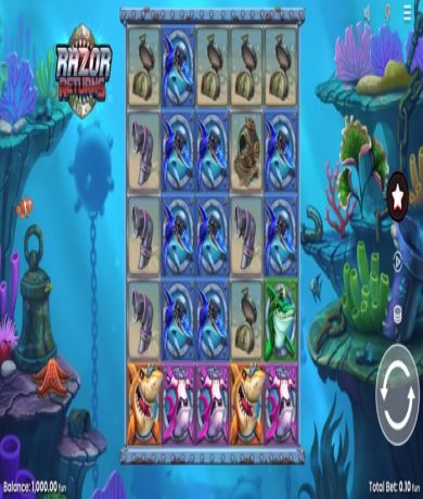 Jetzt kostenlos in Spielen Sie Razor Returns als Demo von Push Gaming spielen