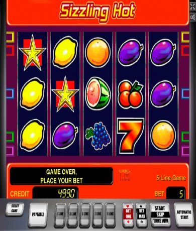 Jetzt kostenlos in Sizzling Hot Demo kostenlos online spielen und Slot-Test spielen