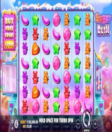 Jetzt kostenlos in Spielen Sie Sugar Rush als Demo von Pragmatic Play spielen