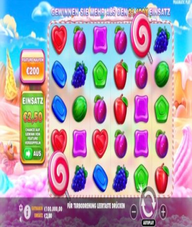 Jetzt kostenlos in Spiele Sweet Bonanza als Demo von Pragmatic Play spielen