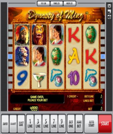 Jetzt kostenlos in Dynasty of Ming Demo kostenlos online spielen und Slot-Test spielen