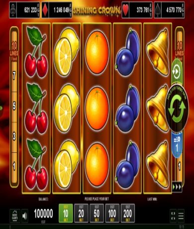 Jetzt kostenlos in Shining Crown Online Slot von EGT Interactive spielen