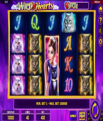 Jetzt kostenlos in Wild Hearts Demo kostenlos online spielen und Slot-Test spielen